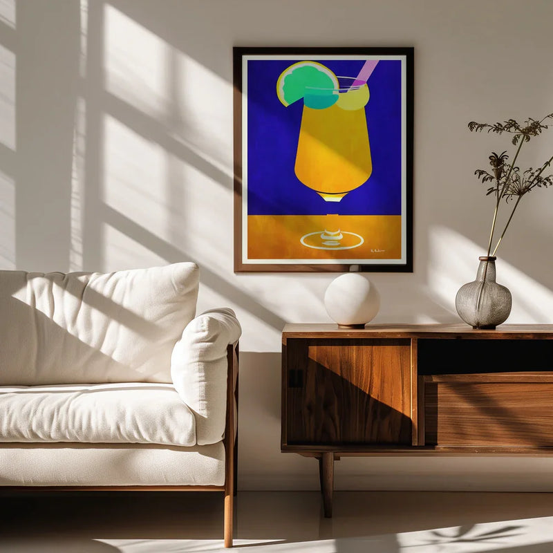 Pina Colada - Bo Anderson Framed Art | Home or Office Art