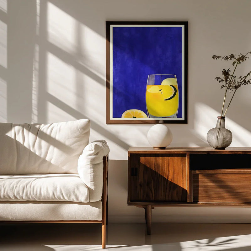 Ice Cold Lemonade - Bo Anderson Framed Art | Home or Office Art