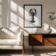 Crimson Crawfish - Charles Dessalines D Orbigny Framed Art | Home or Office Art