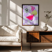 Disco Drink Delight - Athene Fritsch Framed Art | Home or Office Art