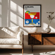 Margarita Bauhaus Cocktail - Retrodrome Framed Art | Home or Office Art