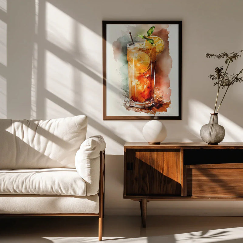 Drinks cocktail - Justyna Jaszke Framed Art | Home or Office Art