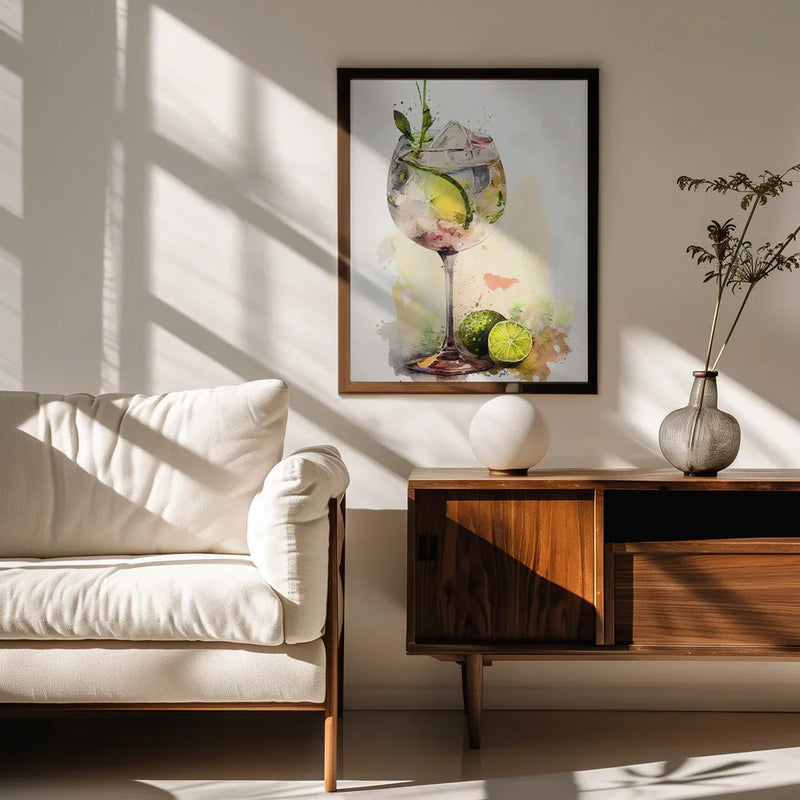 Drinks cocktail - Justyna Jaszke Framed Art | Home or Office Art
