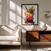 Drinks cocktail - Justyna Jaszke Framed Art | Home or Office Art