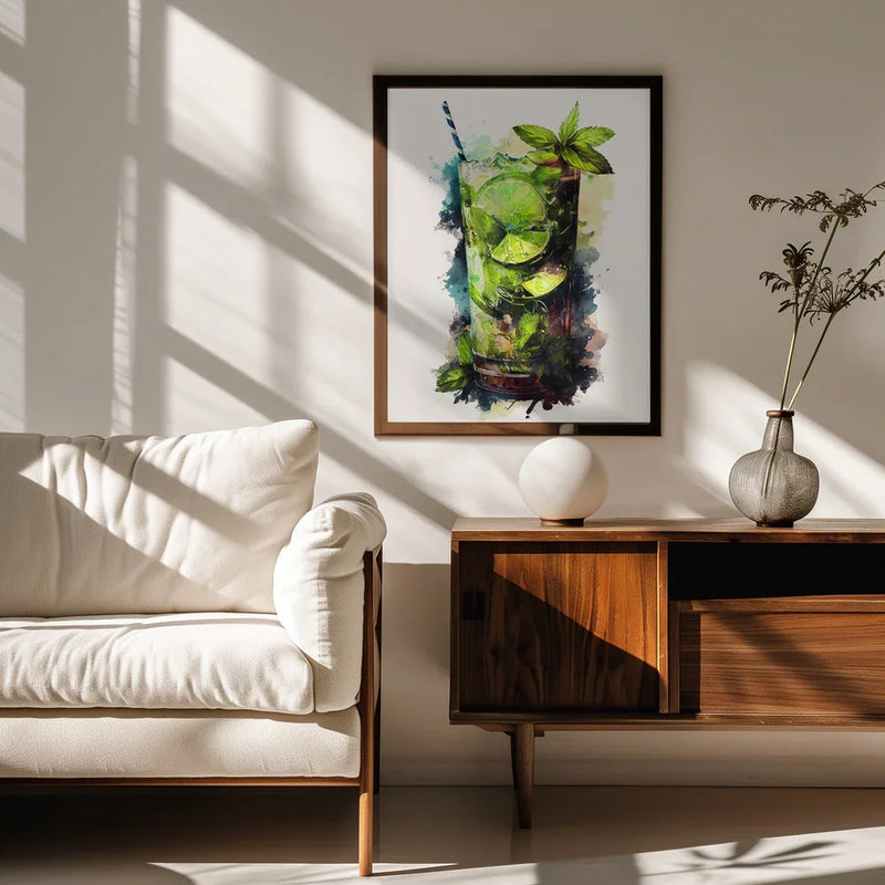 Drinks cocktail - Justyna Jaszke Framed Art | Home or Office Art