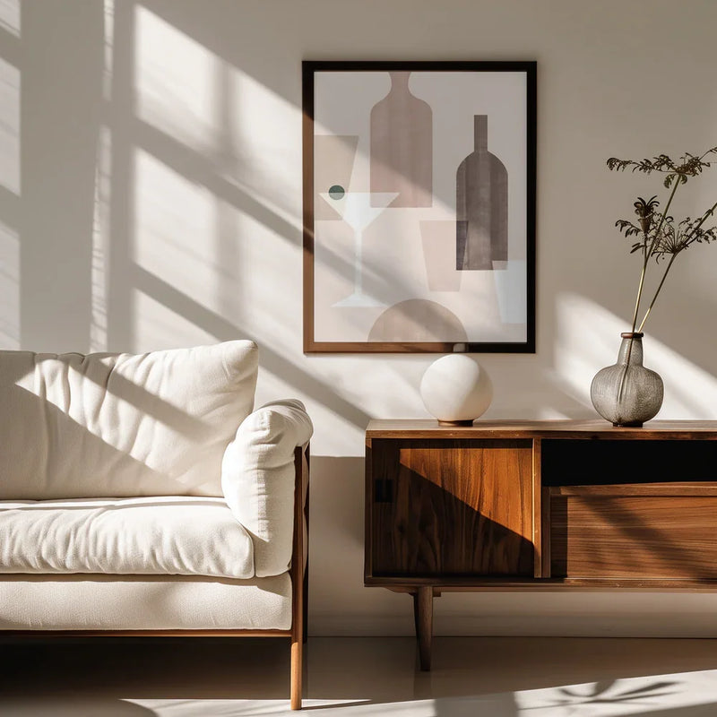 Martini - Kit Agar Framed Art | Home or Office Art