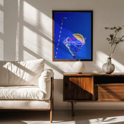 Lemon Twist Martini - Julia Ramiro Framed Art | Home or Office Art