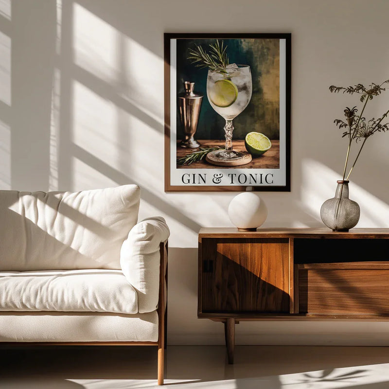 Gin &amp; Tonic - Andreas Magnusson Framed Art | Home or Office Art