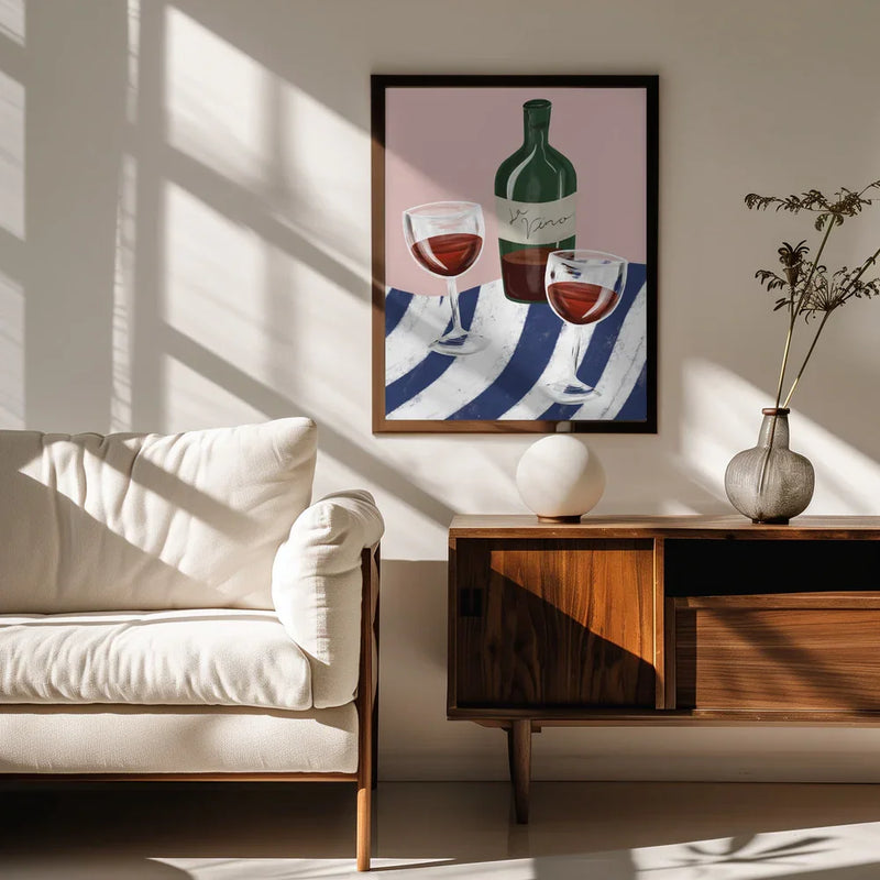 Wine time - EMELIEmaria Framed Art | Home or Office Art