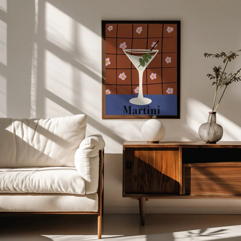 Martini - Miho Art Studio Framed Art | Home or Office Art