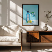 Gin Cocktail - Petra Lizde Framed Art | Home or Office Art