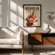 Babes of Bourbon Vol 13 Rum Drinking Pinup Girl Art - The Whiskey Ginger Framed Art | Home or Office Art