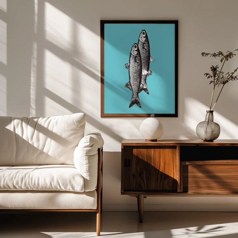 Sardinas - Elizabeth C Framed Art | Home or Office Art