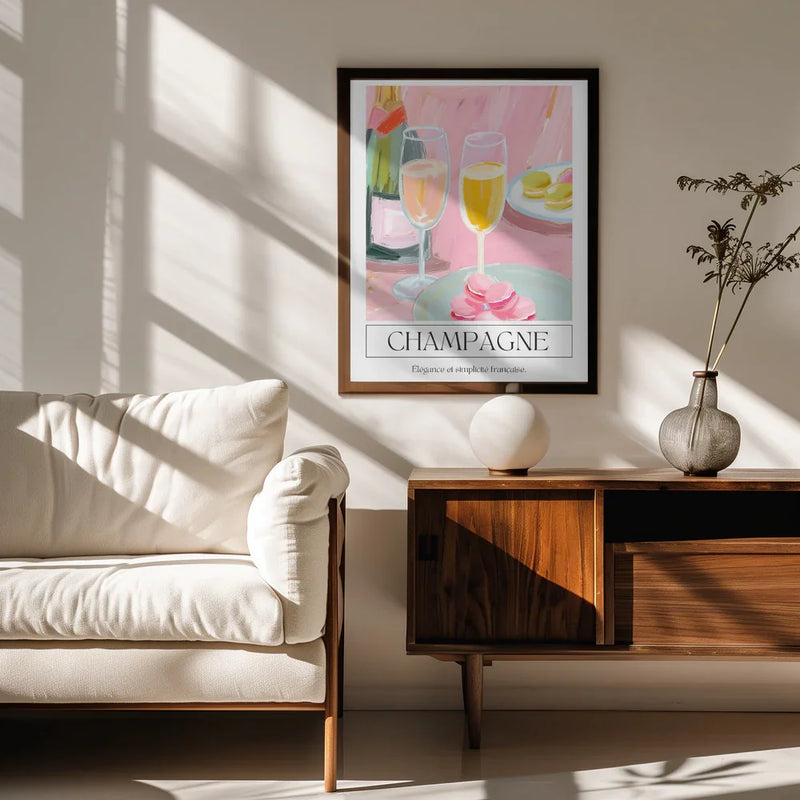 Champagne - Ohkimiko Framed Art | Home or Office Art