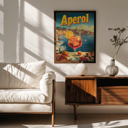 Aperol Vintage Commercial - Andreas Magnusson Framed Art | Home or Office Art