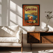 Cuba Libre Vintage Commercial - Andreas Magnusson Framed Art | Home or Office Art