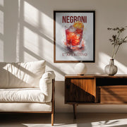 Negroni - Andreas Magnusson Framed Art | Home or Office Art