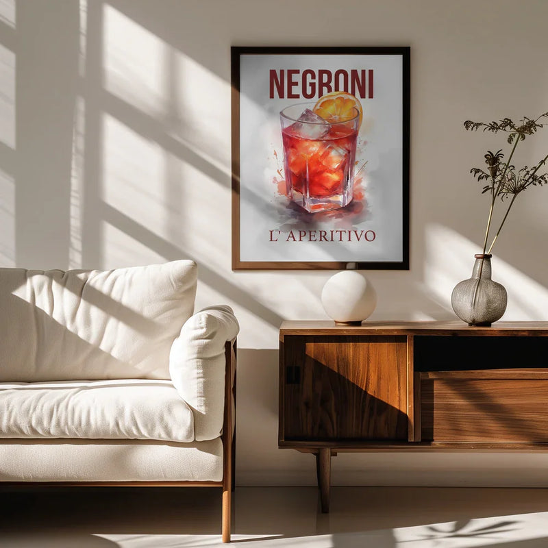 Negroni - Andreas Magnusson Framed Art | Home or Office Art