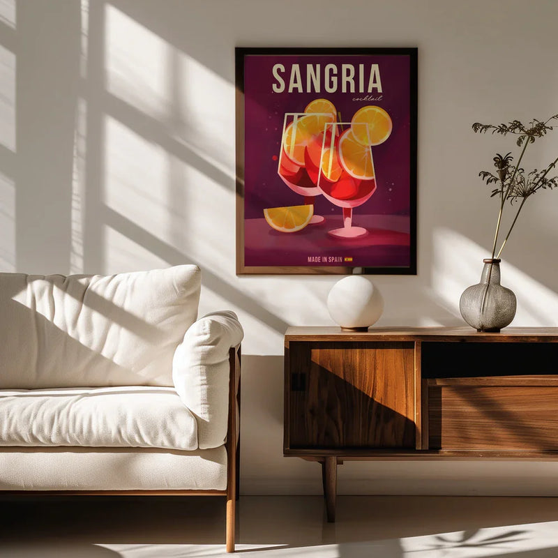 Sangria Cocktail - Andreas Magnusson Framed Art | Home or Office Art