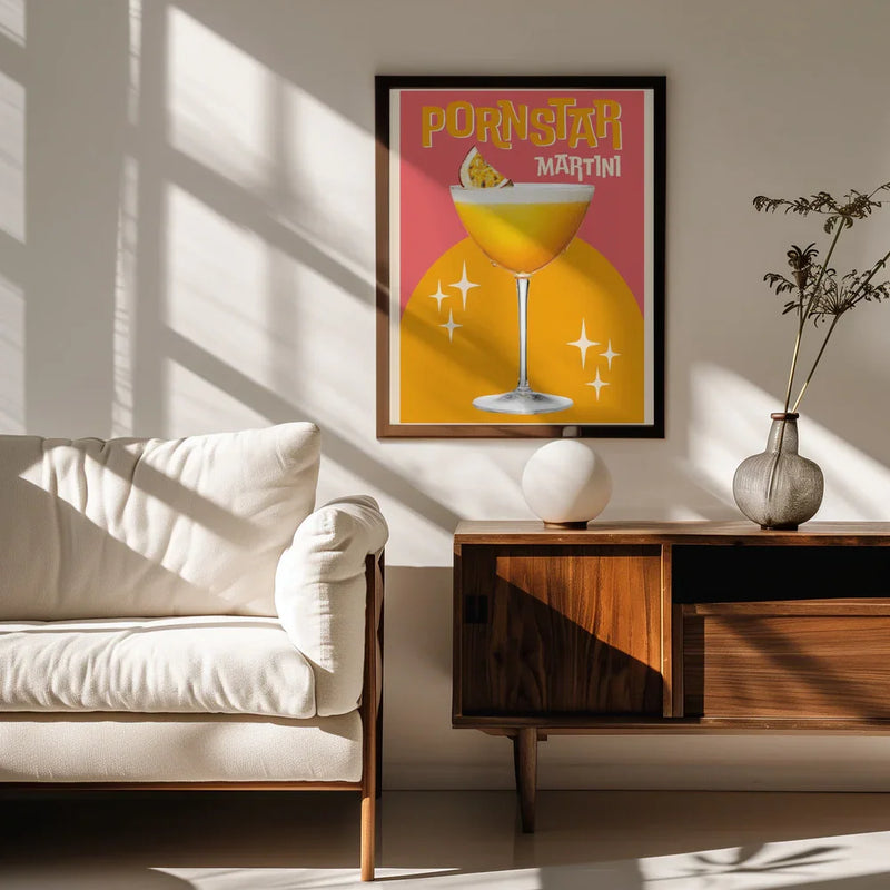 Pornstar Martini - WallChart Art Studio Framed Art | Home or Office Art