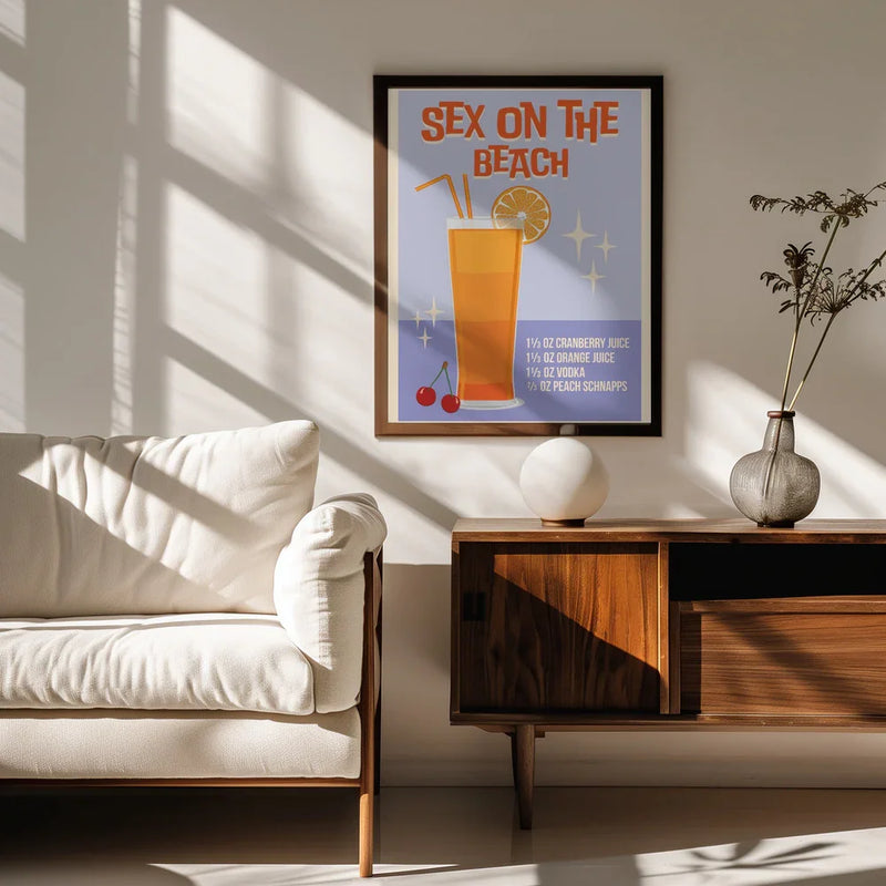 Sex on the Beach - WallChart Art Studio Framed Art | Home or Office Art