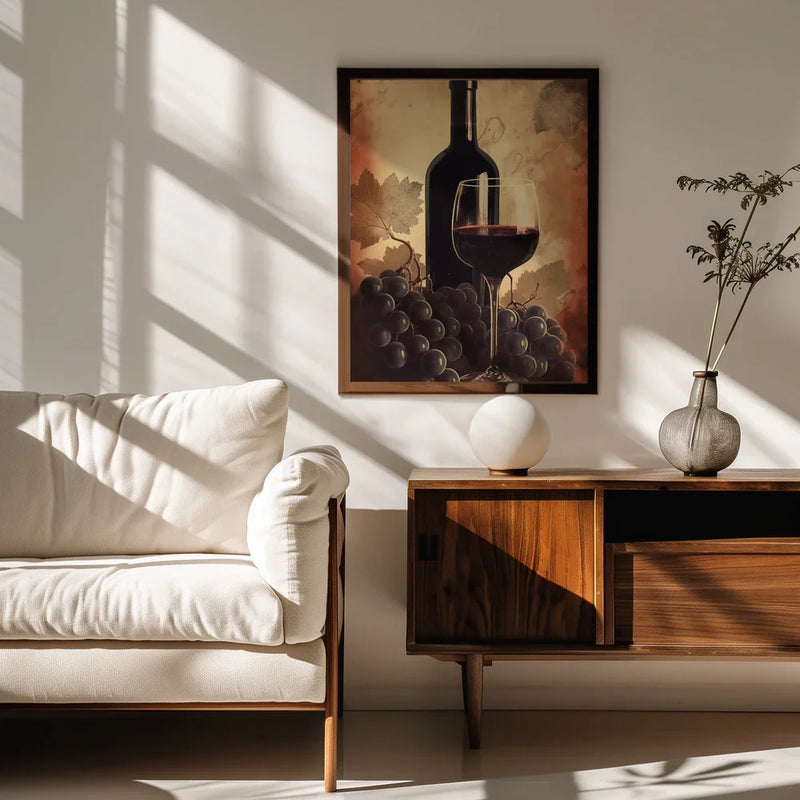 Red Red Wine No 2 - Andreas Magnusson Framed Art | Home or Office Art