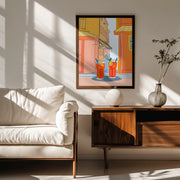 Two Aperols Please! - Uma Gokhale Framed Art | Home or Office Art