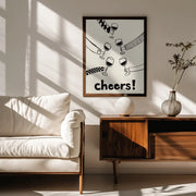 Cheers! Wine Celebration - Rio Soléy Framed Art | Home or Office Art