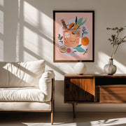 Cinnamon & Orange Cocktail - Uma Gokhale Framed Art | Home or Office Art