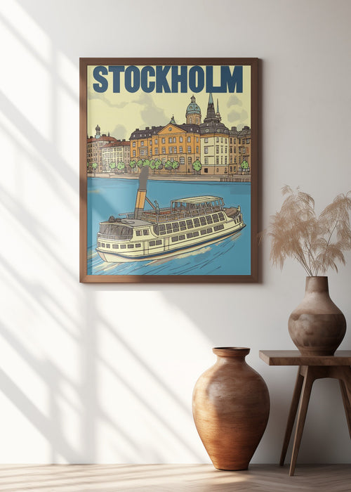 Stockholm Framed Art Modern Wall Decor