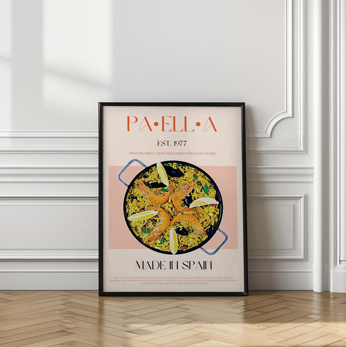 Paella Framed Art Modern Wall Decor
