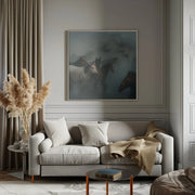 lost horses by Hüseyin Taşkın Square Canvas Print Art for Modern Home Decor. Decorate your office or living room with canvas artwork