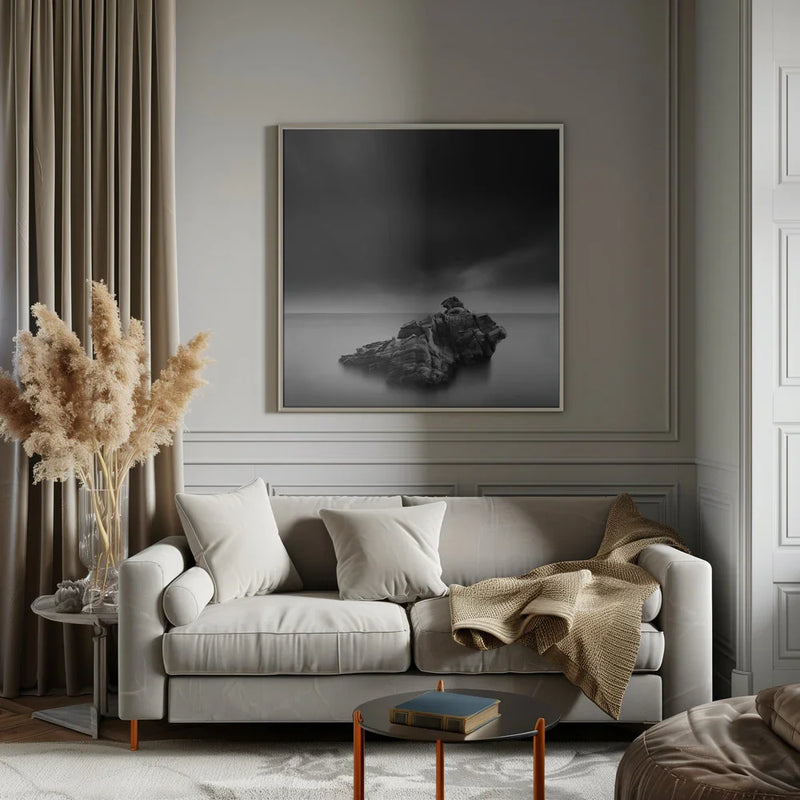  Heart of Rock by George Digalakis Square Canvas Print Art for Modern Home Decor. Decorate your office or living room with canvas artwork