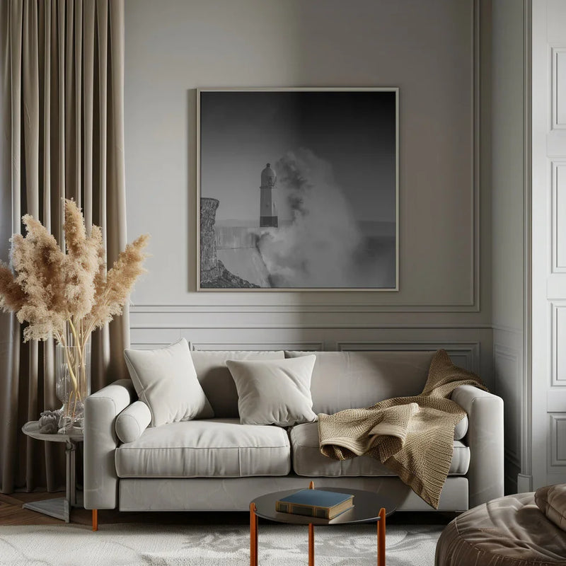 Hand of Poseidon by Robert Bolton Square Canvas Print Art for Modern Home Decor. Decorate your office or living room with canvas artwork