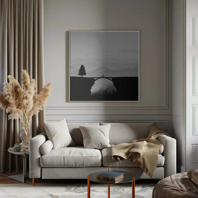 Dream vacation by Hadi Malijani Square Canvas Print Art for Modern Home Decor. Decorate your office or living room with canvas artwork