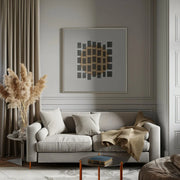 Paper Object No8 by THE MIUUS STUDIO Square Canvas Print Art for Modern Home Decor. Decorate your office or living room with canvas artwork