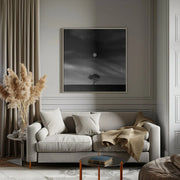 Stories under the Moon (No.5) by Hsiao-Yang Fei Square Canvas Print Art for Modern Home Decor. Decorate your office or living room with canvas artwork