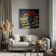 Passion for colors by Rudi Jacobs Square Canvas Print Art for Modern Home Decor. Decorate your office or living room with canvas artwork