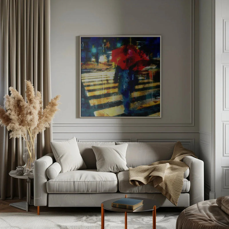 Passion for colors by Rudi Jacobs Square Canvas Print Art for Modern Home Decor. Decorate your office or living room with canvas artwork