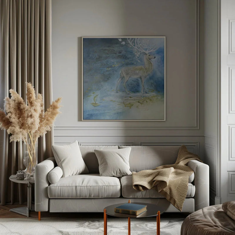 Legato by Stephanie Law Square Canvas Print Art for Modern Home Decor. Decorate your office or living room with canvas artwork