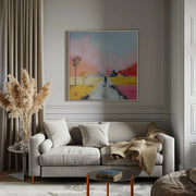 Second World 3 by Justyna Jaszke Square Canvas Print Art for Modern Home Decor. Decorate your office or living room with canvas artwork