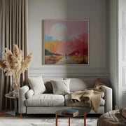 Second World 2 by Justyna Jaszke Square Canvas Print Art for Modern Home Decor. Decorate your office or living room with canvas artwork