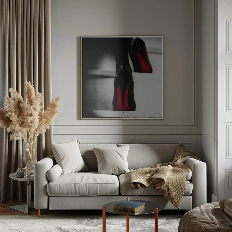 Paris Paris Square Canvas Art  Betina La Plante 
