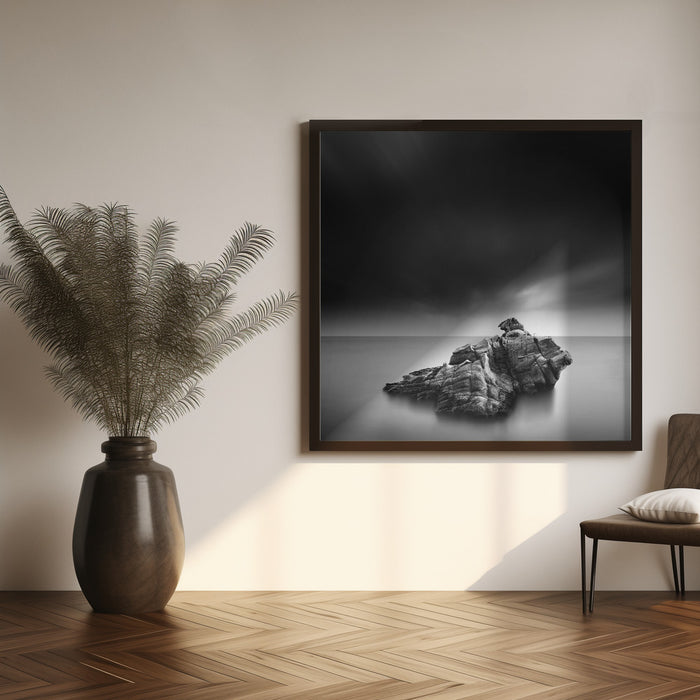 Heart of Rock Square Poster Art Print by George Digalakis