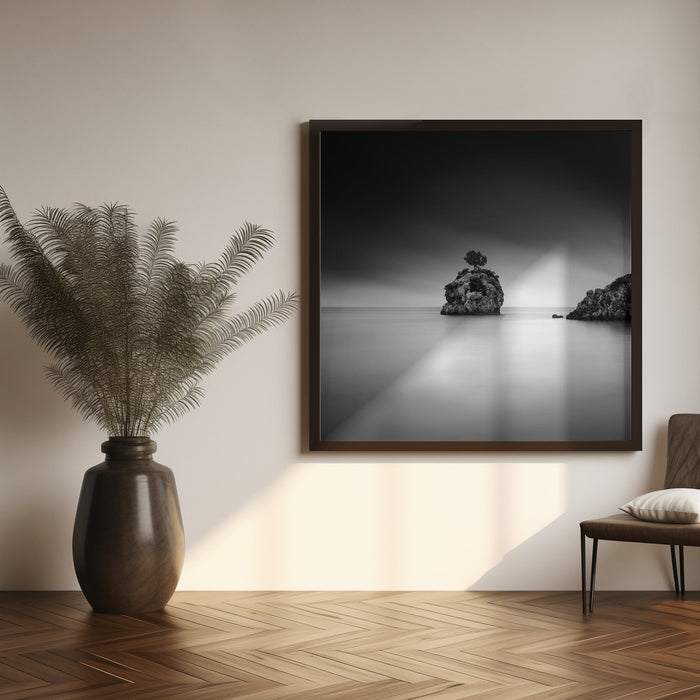 A Piece of Rock 32 Square Poster Art Print by George Digalakis