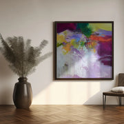 Adventure awaits Square Canvas Print Art  Kirsten Handelmann 