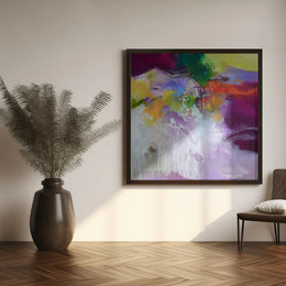 Adventure awaits Square Canvas Print Art  Kirsten Handelmann 