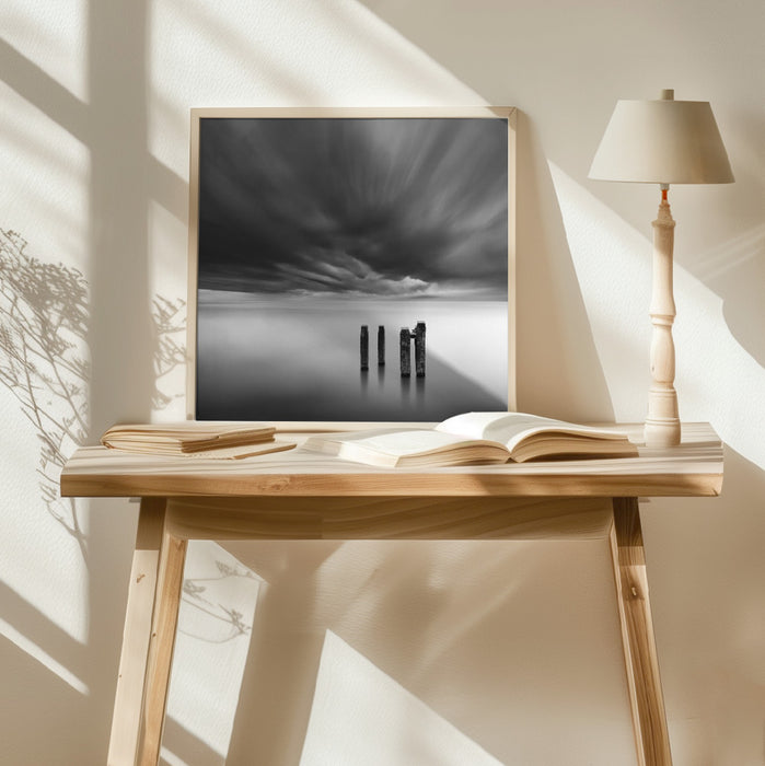 Time after Time Square Poster Art Print by George Digalakis