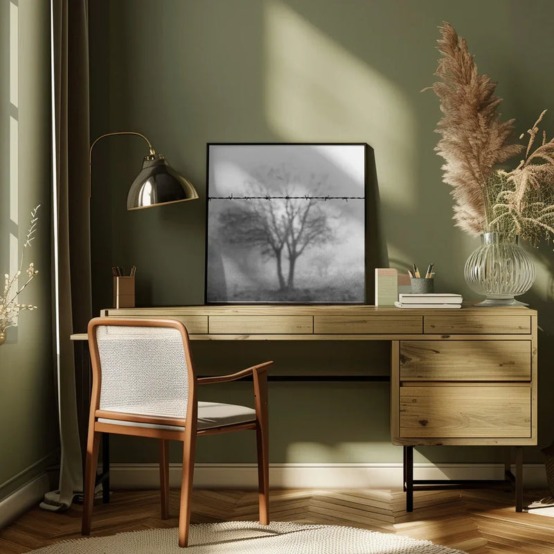 Goodbye cruel world by Wagdi Kala Square Canvas Print Art for Modern Home Decor. Decorate your office or living room with canvas artwork