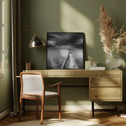 Long Pier by George Digalakis Square Canvas Print Art for Modern Home Decor. Decorate your office or living room with canvas artwork